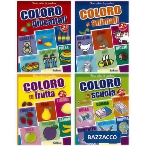 Primi colori & paroline (4 titoli sfusi). Ediz. illustrata