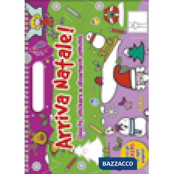 Arriva Natale! Stickers colore. Ediz. illustrata