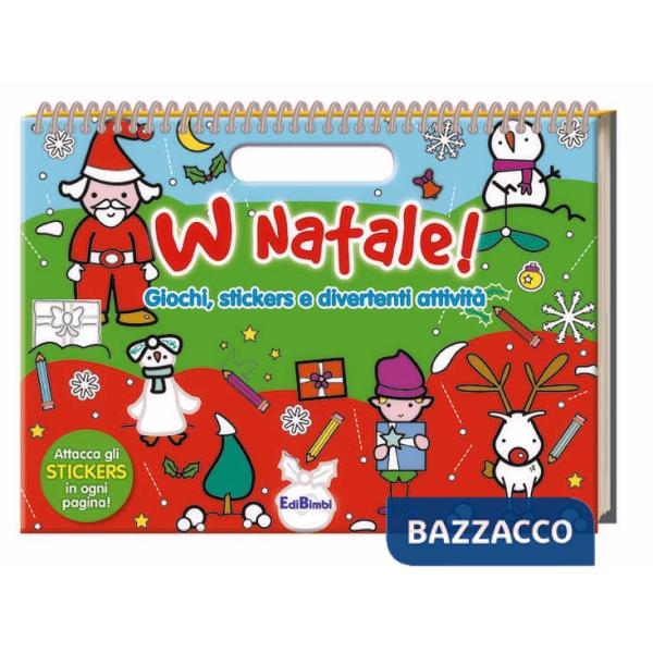 W Natale. Stickers colore. Ediz. illustrata