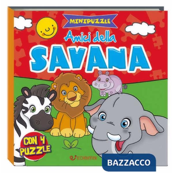 Amici della savana. Minipuzzle