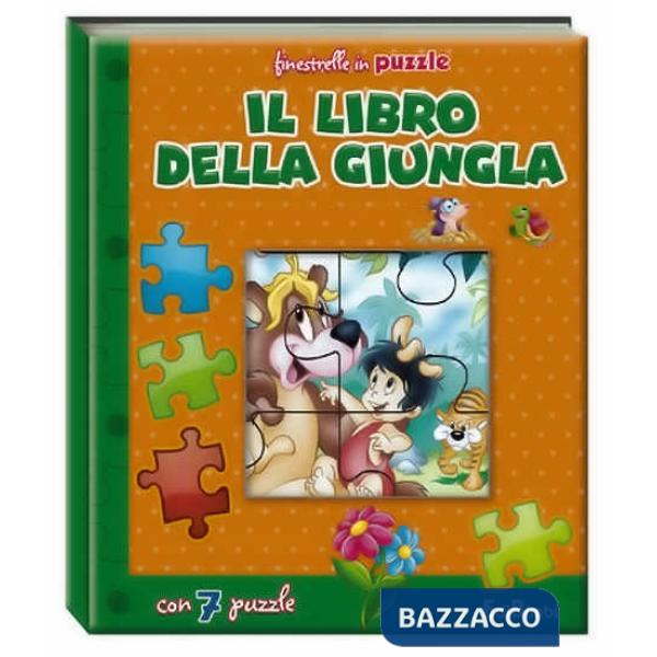 Libro della giungla. Finestrelle in puzzle. Ediz. illustrata (Il)