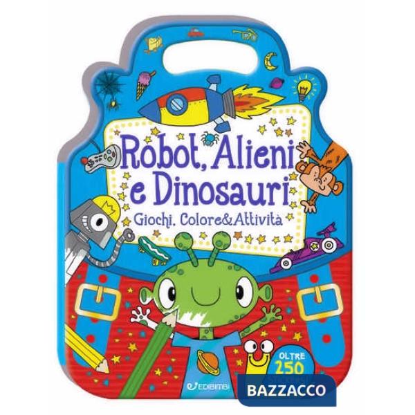 Robot, alieni e dinosauri. ColorStickers