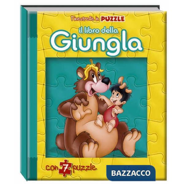Libro della giungla. Finestrelle in puzzle. Ediz. a colori (Il)