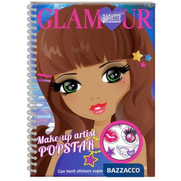 Make-up artist popstar. Ragazze glamour