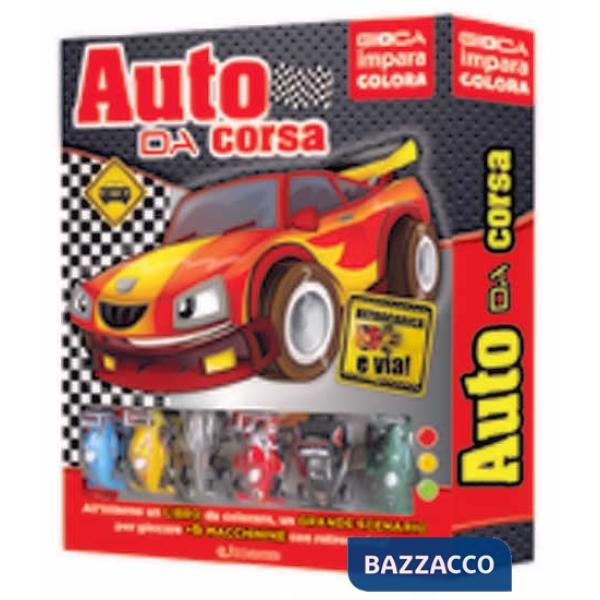Auto da corsa. Ediz. a colori. Con 6 gadget (L')