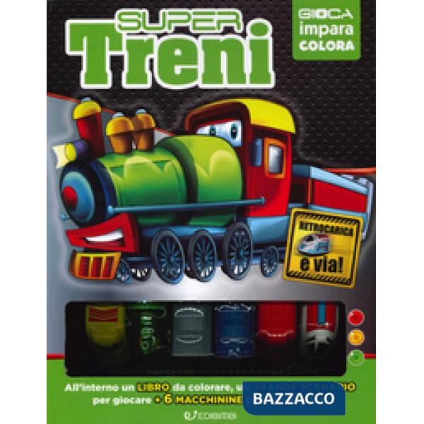 Super treni. Ediz. a colori. Con 6 gadget