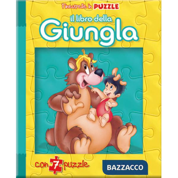 Libro della giungla. Finestrelle in puzzle. Ediz. a colori (Il)