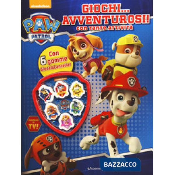 Giochi... avventurosi con tante attività. Paw Patrol. Ediz. a colori. Con gadget