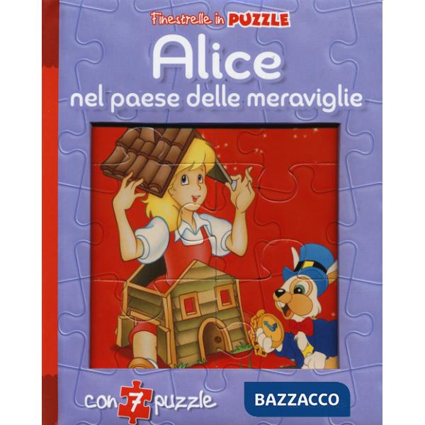 Alice nel paese delle meraviglie. Finestrelle in puzzle