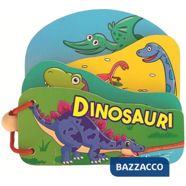 Dinosauri. Libri in legno sagomati. Ediz. a colori (I)