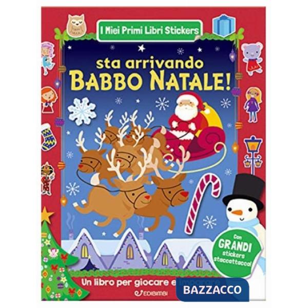 Sta arrivando Babbo Batale! Con adesivi. Ediz. a colori