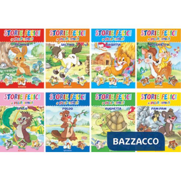 Storie felici di piccoli animali. Rughetta (8 titoli sfusi). Ediz. a colori