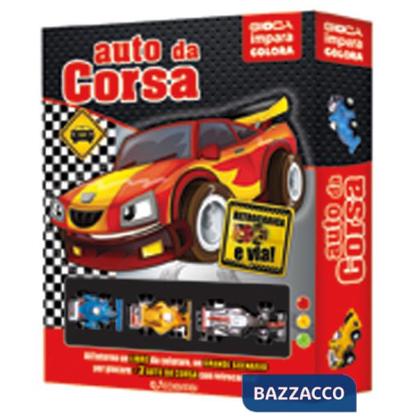 Auto da corsa. Ediz. a colori. Con 3 macchinine (L')