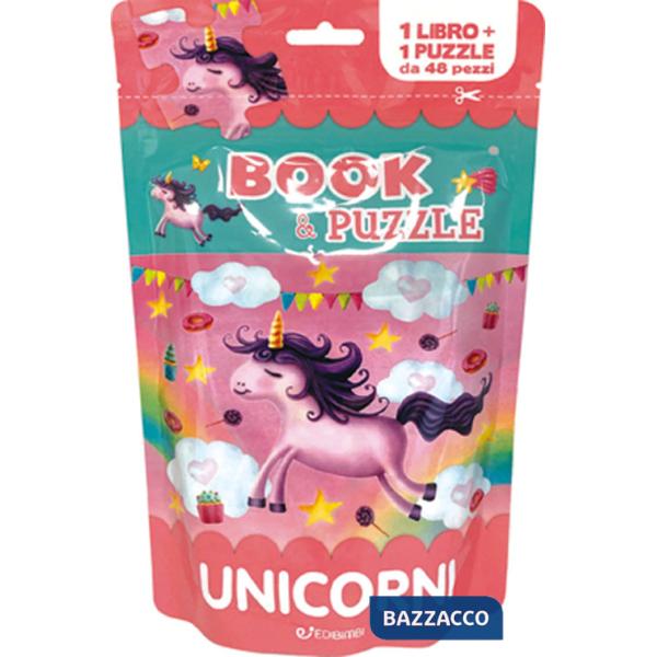 Unicorni. Book&puzzle. Ediz. a colori. Con puzzle da 48 pezzi