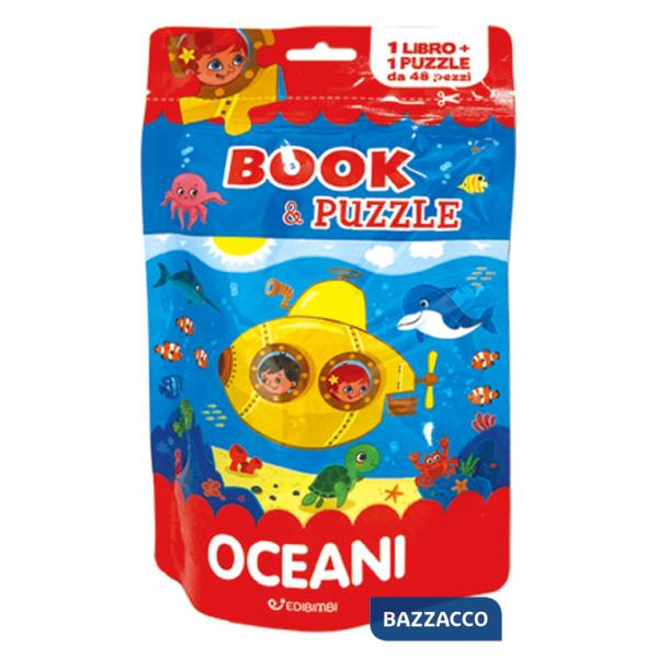 Oceani. Book&puzzle. Ediz. illustrata. Con puzzle da 48 pezzi