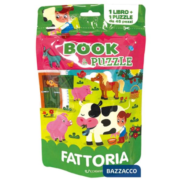 Fattoria. Book&puzzle. Ediz. illustrata. Con puzzle da 48 pezzi