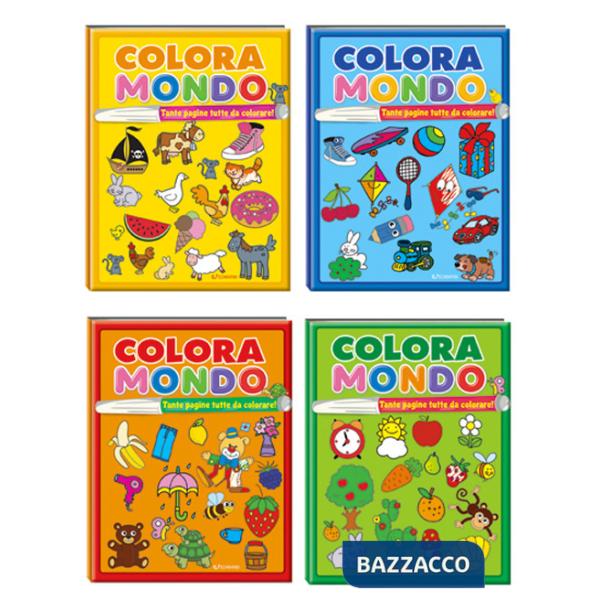 Coloramondo (4 libri sfusi). Con pennarelli
