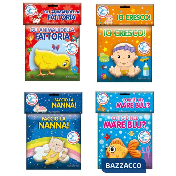 Libri bagno squeak! (4 titoli sfusi)