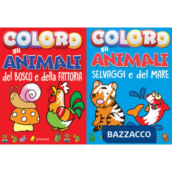 Coloro gli animali (2 titoli sfusi)