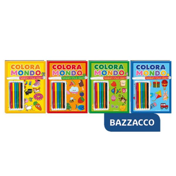 Coloramondo. Ediz. a colori (4 titoli sfusi). Con pennarelli