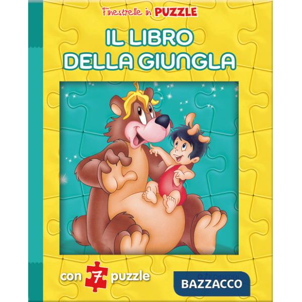 Libro della giungla. Finestrelle in puzzle. Ediz. illustrata (Il)