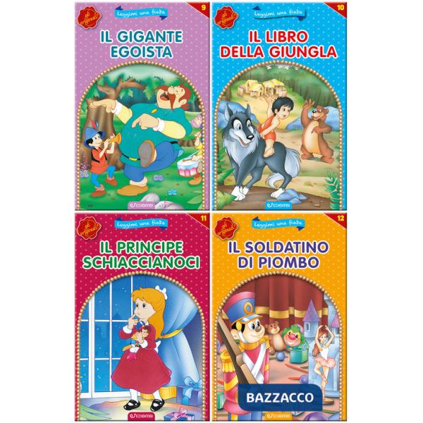 Gigante egoista-Il libro della giungla-Il principe schiaccianoci-Il soldatino di piombo. Leggimi una fiaba. Ediz. illustrata (Il