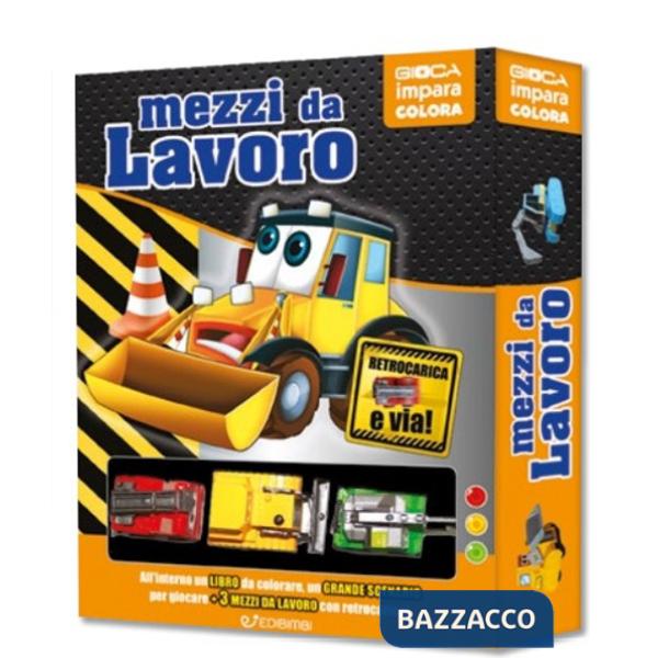 Mezzi da lavoro. Ediz. a colori. Con 3 macchinine