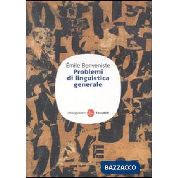 Problemi di linguistica generale