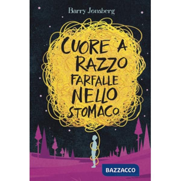 Cuore a razzo farfalle nello stomaco