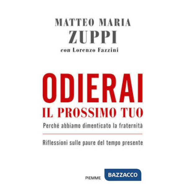 Odierai il prossimo tuo come te stesso. Perché abbiamo dimenticato la fraternità. Riflessioni sulle paure del tempo presente