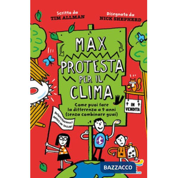 Max protesta per il clima