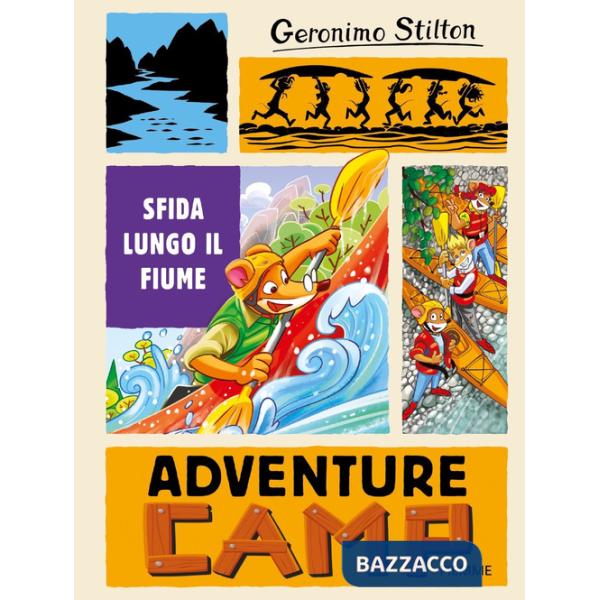Sfida lungo il fiume. Adventure camp