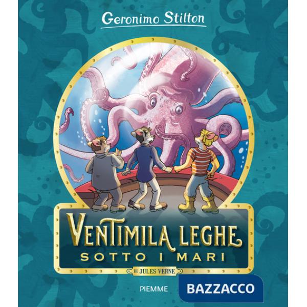 Ventimila leghe sotto i mari di Jules Verne. Ediz. a colori