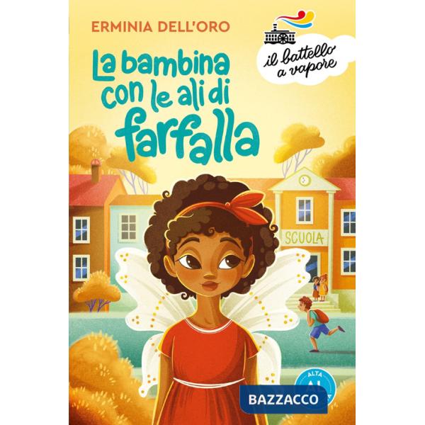 Bambina con le ali di farfalla. Ediz. ad alta leggibilità (La)