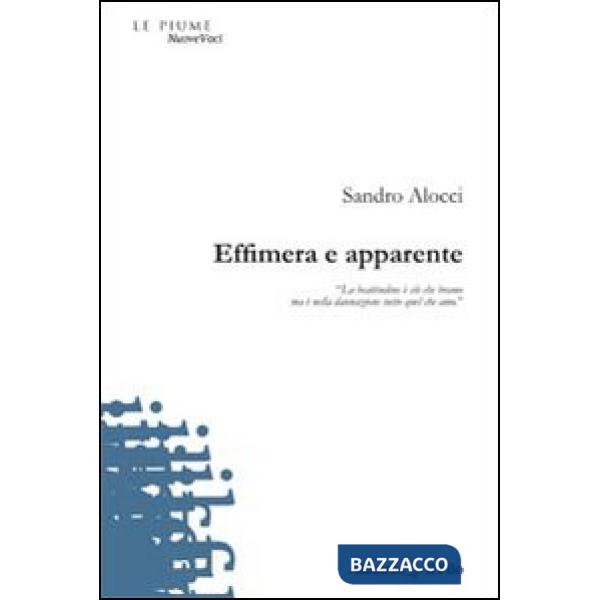 Effimera e apparente