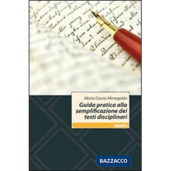 Guida pratica alla semplificazione dei testi disciplinari