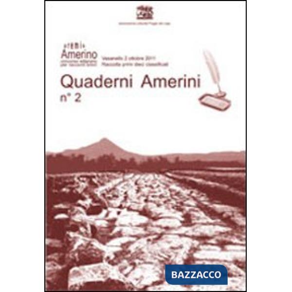 Quaderni amerini. Vol. 2