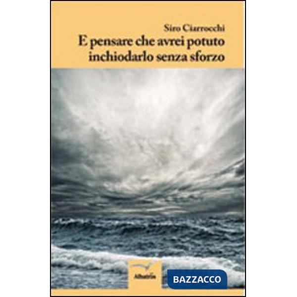 E pensare che avrei potuto inchiodarlo senza sforzo