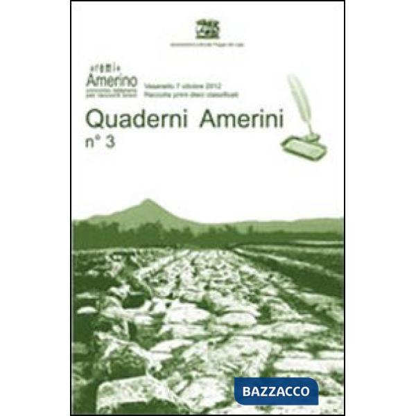 Quaderni amerini. Vol. 3