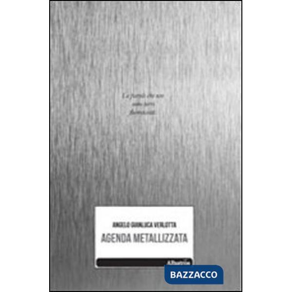 Agenda metallizzata