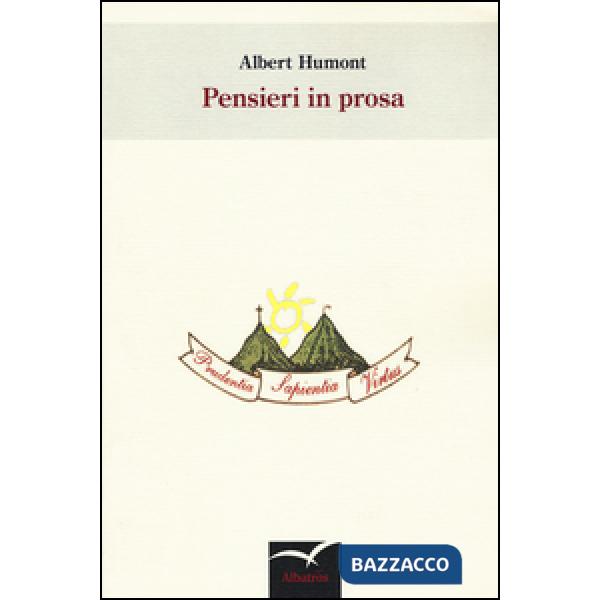 Pensieri in prosa
