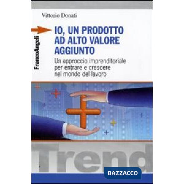 Io, un prodotto ad alto valore aggiunto. Un approccio imprenditoriale per entrar