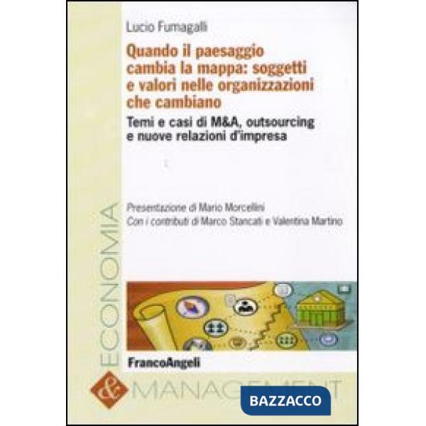 Quando il paesaggio cambia la mappa: soggetti e valori nelle organizzazioni che 