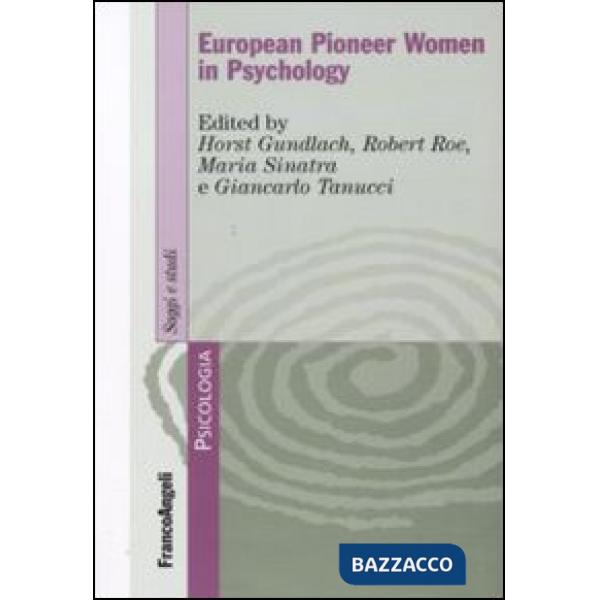 European pioneer women in psychology