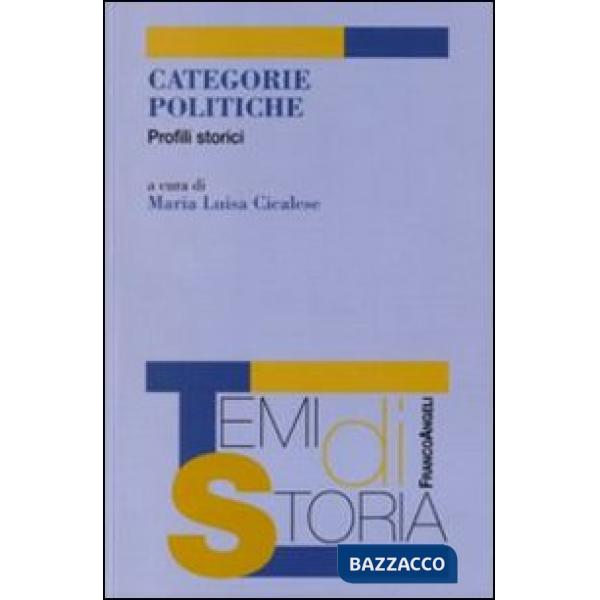 Categorie politiche. Profili storici