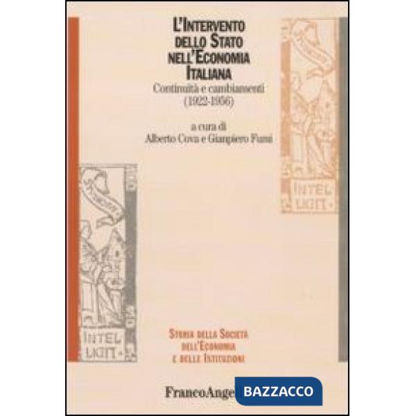 Intervento dello stato nell'economia italiana. Continuità e cambiamenti (1922-1956) (L')