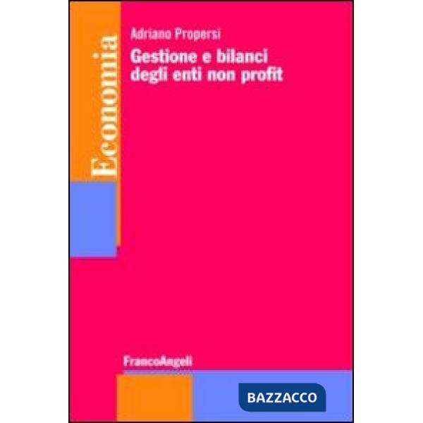 Gestione e bilanci degli enti non profit