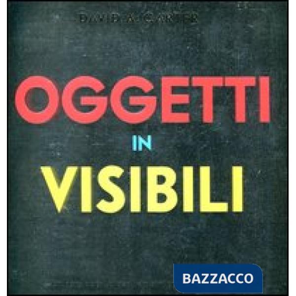 Oggetti invisibili. Libro pop-up. Ediz. illustrata