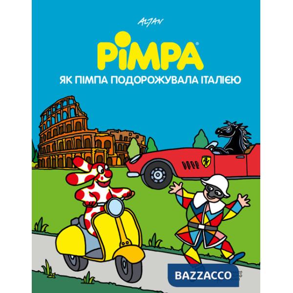 Pimpa viaggia in Italia. Ediz. ucraina