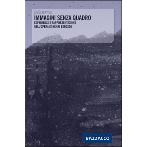 Immagini senza quadro. Esperienza e rappresentazione nell'opera di Henri Bergson